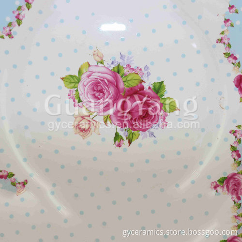 Beautiful Facade Ceramic Ceramic Plates Dishes